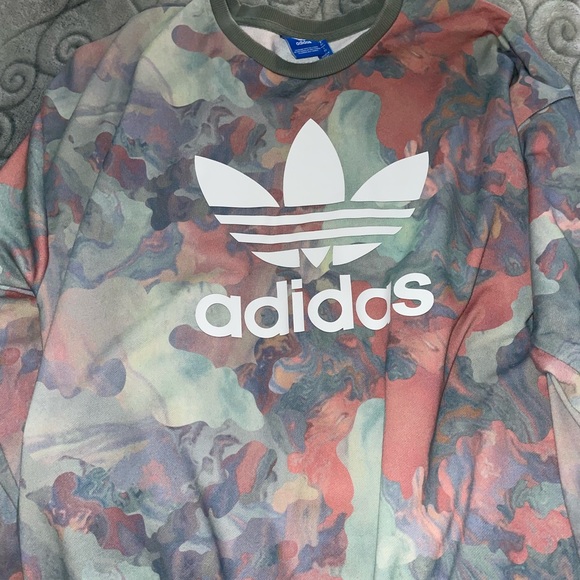 Adidas pastel crew neck sweatshirt - Picture 5 of 8